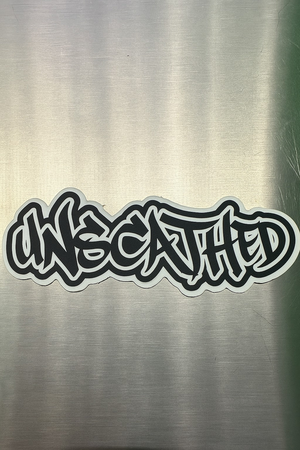 3D UNSCATHED Sticker