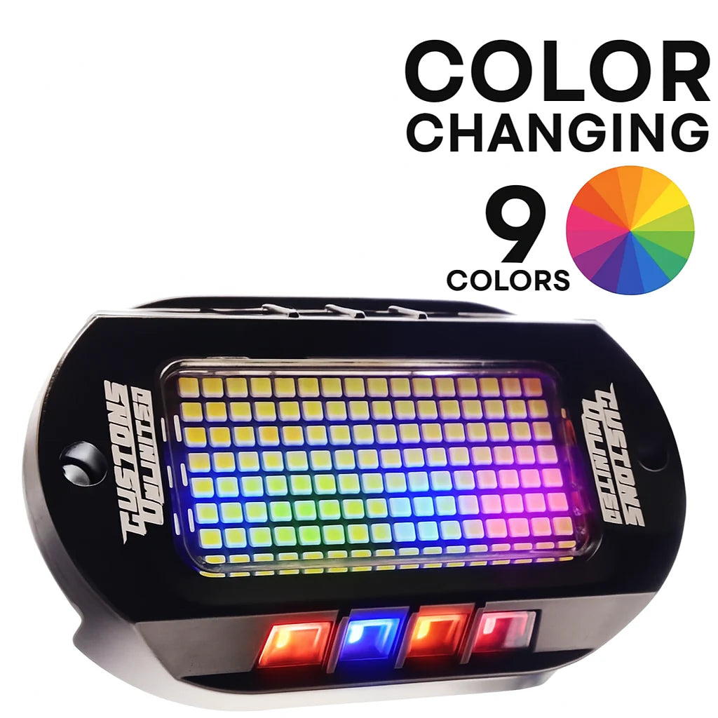 Battery Powered RGB Rock Light