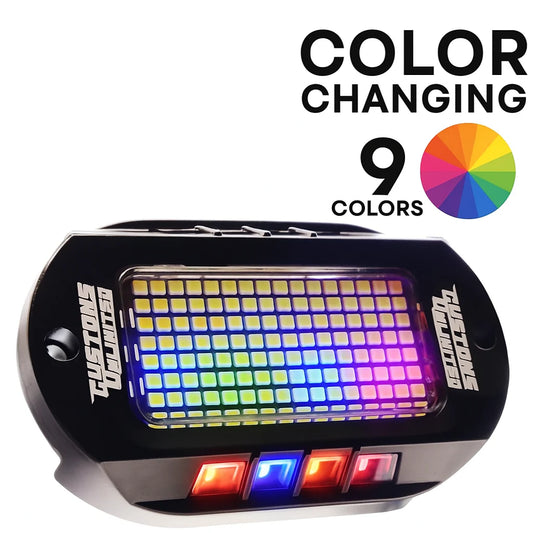 Battery Powered RGB Rock Light