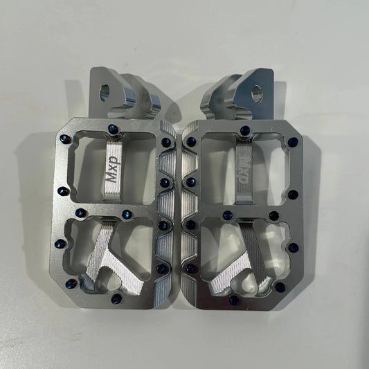 Silver/Black Foot pegs Surron-79Bike-All talaria models